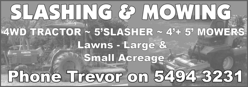 Trevor Wilson – Slashing & Mowing