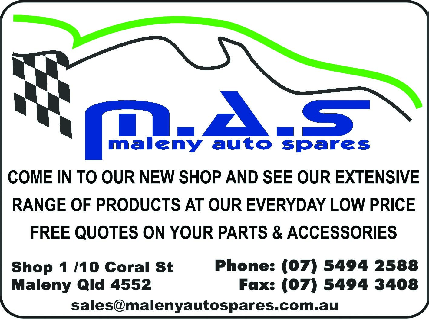 Maleny auto spares h