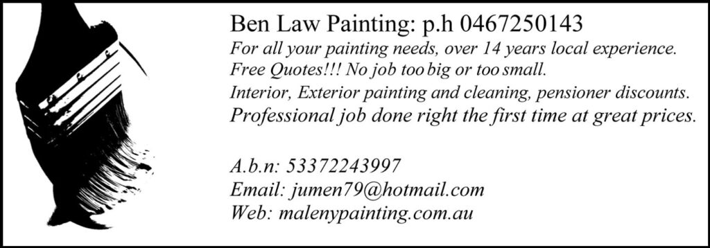 Painting Ben Law QH