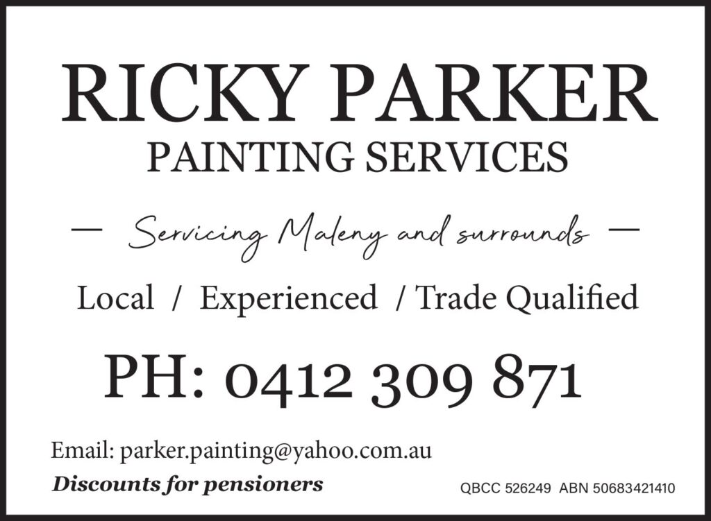 Painting Ricky Parker