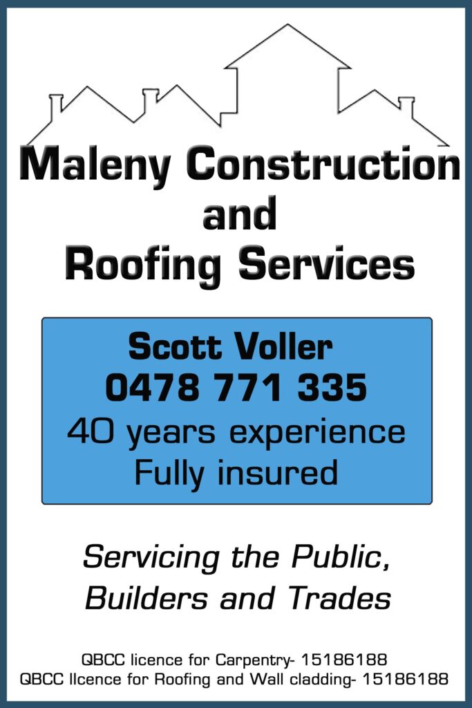 Roof Maleny Cons & roof