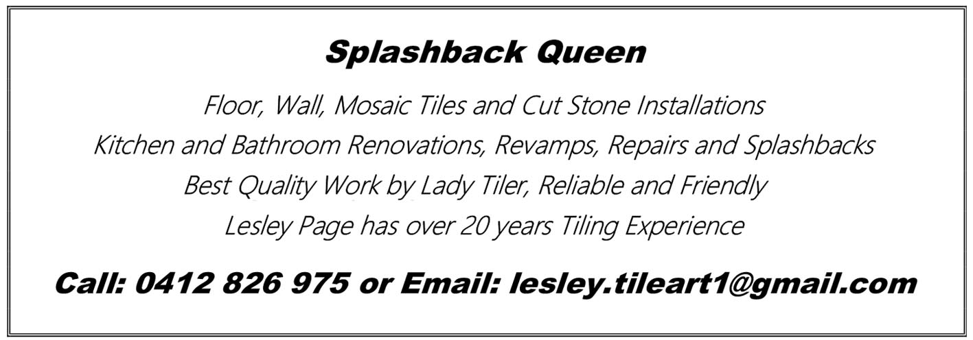 Tiling Splashback Queen