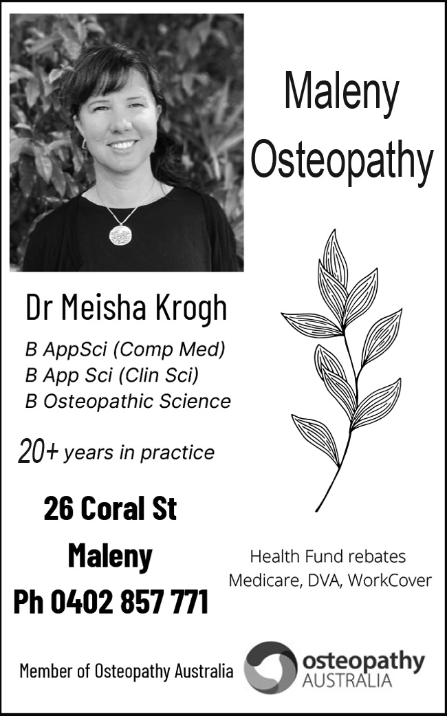 Osteopath in Maleny