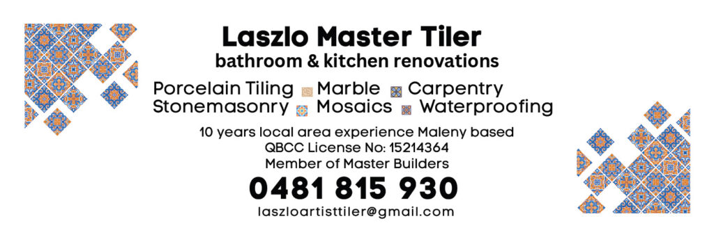 Laszlo Tiling Ad (60 x 50 mm)